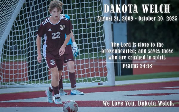 Dakota Welch, Morris Community High School Soccer Player Dies Unexpectedly